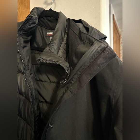 Kirkland Signature Women's 3-in-1 Parka Coat Removable Hood 2x - Picture 5 of 9